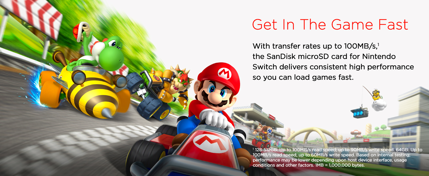 SanDisk Extreme MicroSD for Nintendo Switch