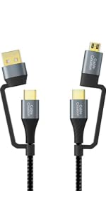 4-in-1 USB C cable