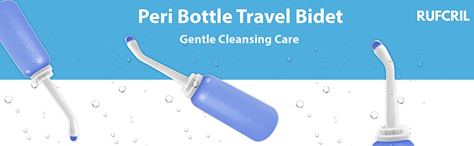 Hero Banner - Rufcril Peri Bottle Travel Bidet Gentle Cleansing Care