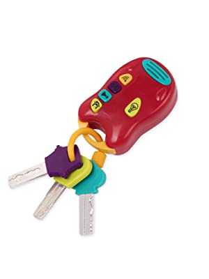 toy keys, keys, keychain, chain, fob, remote, sounds, lights, interactive, toddlers, kids, play