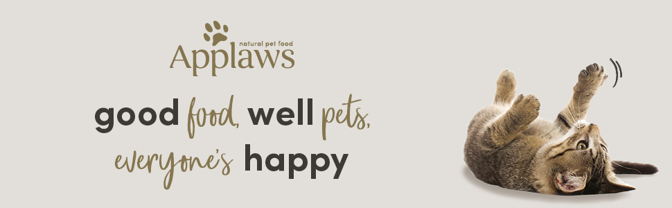 Applaws god food, well pets, everyone's happy