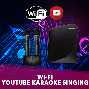 karaoke machine wireless youtube wifi magic sing singmasters portable player system singing