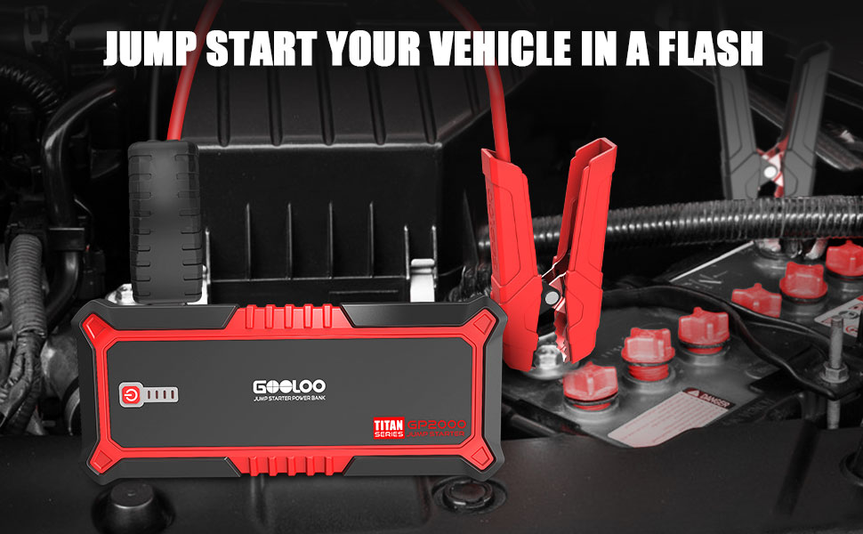 2000a peak car battery jump starter