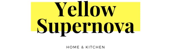 Yellow Supernova Home and Kitchen