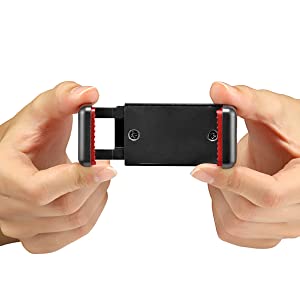 smartphone clamp, phone tripod