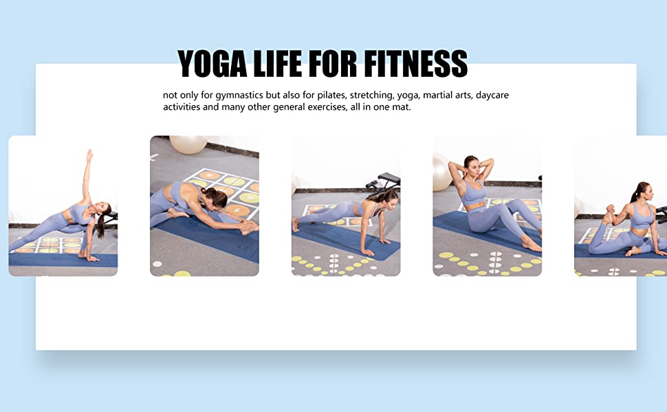 Yoga Mat for Fitness Life