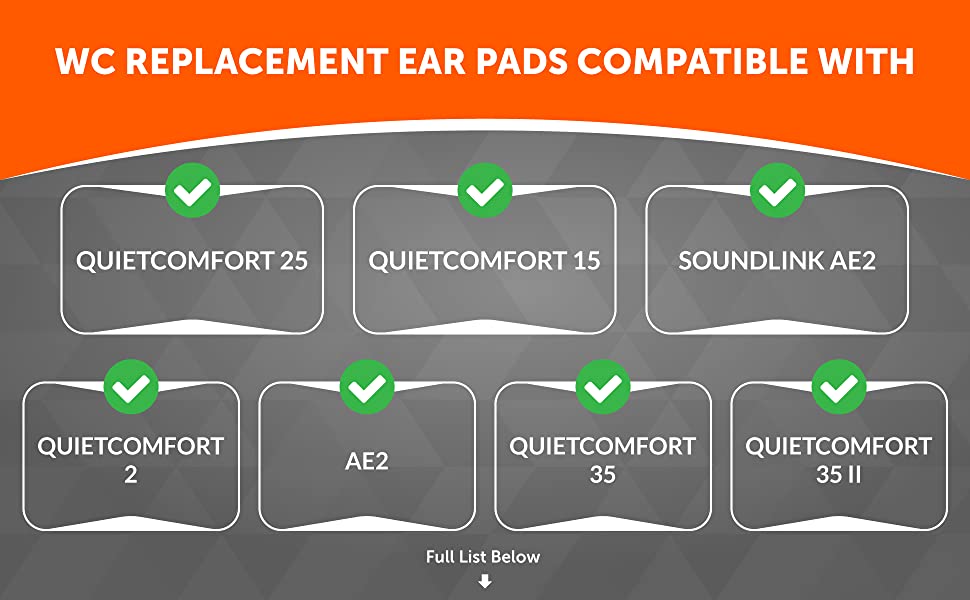 bose quietcomfort 35 ear pads