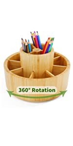 rotating desk organizer