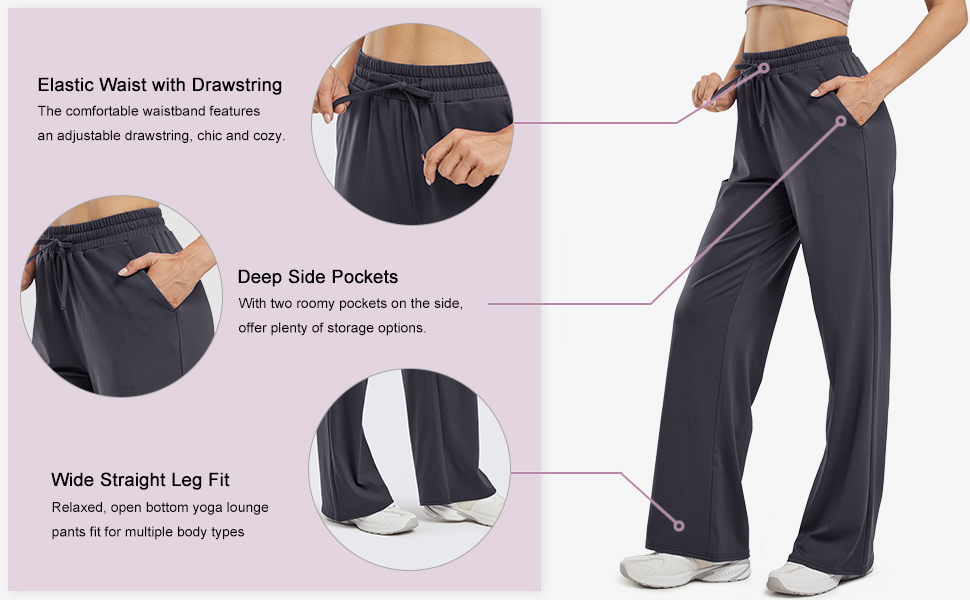 bootcut yoga pants for women high waist
