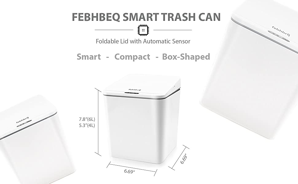 Detail Banner 2 - Febhbrq Small Trash Can 6l