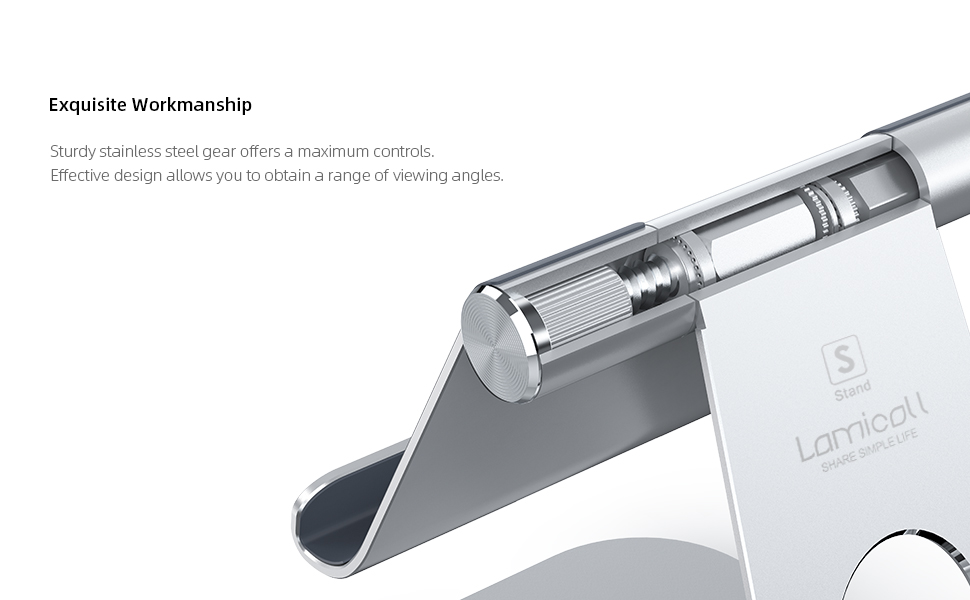 Tablet Stand Aluminum