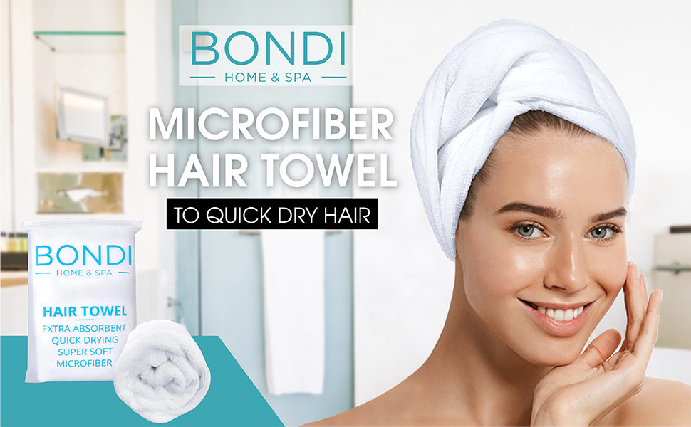 hair towel microfiber hair towel anti frizz quick drying long hair curly hair wrap turban 