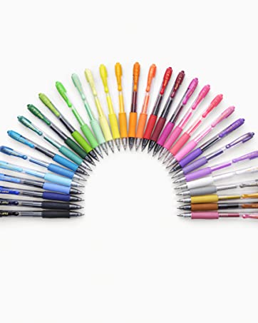 Pilot pen rainbow colours