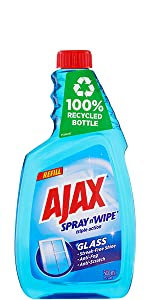 Ajax Spray n Wipe Glass Refill