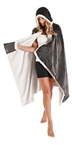 Poncho Hooded Blanket