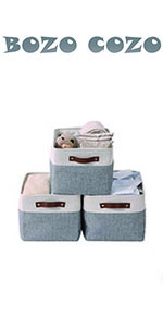 Storage Basket-3pcs-White&amp;amp;amp;amp;Grey-Small