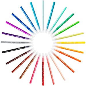 BIC Kids coloured colouring markers with washable ink and pressure nib for kids 
