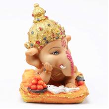 cute ganesh idol hindu god statue ganesha statue for car dashboard home decorations