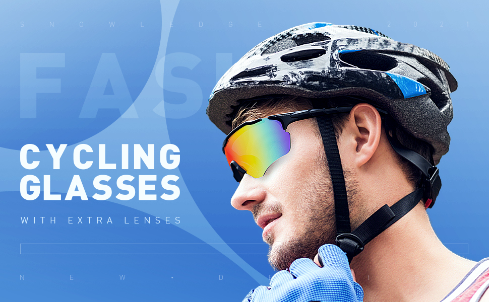 frameless cycling glasses/snowledge cycle glasses