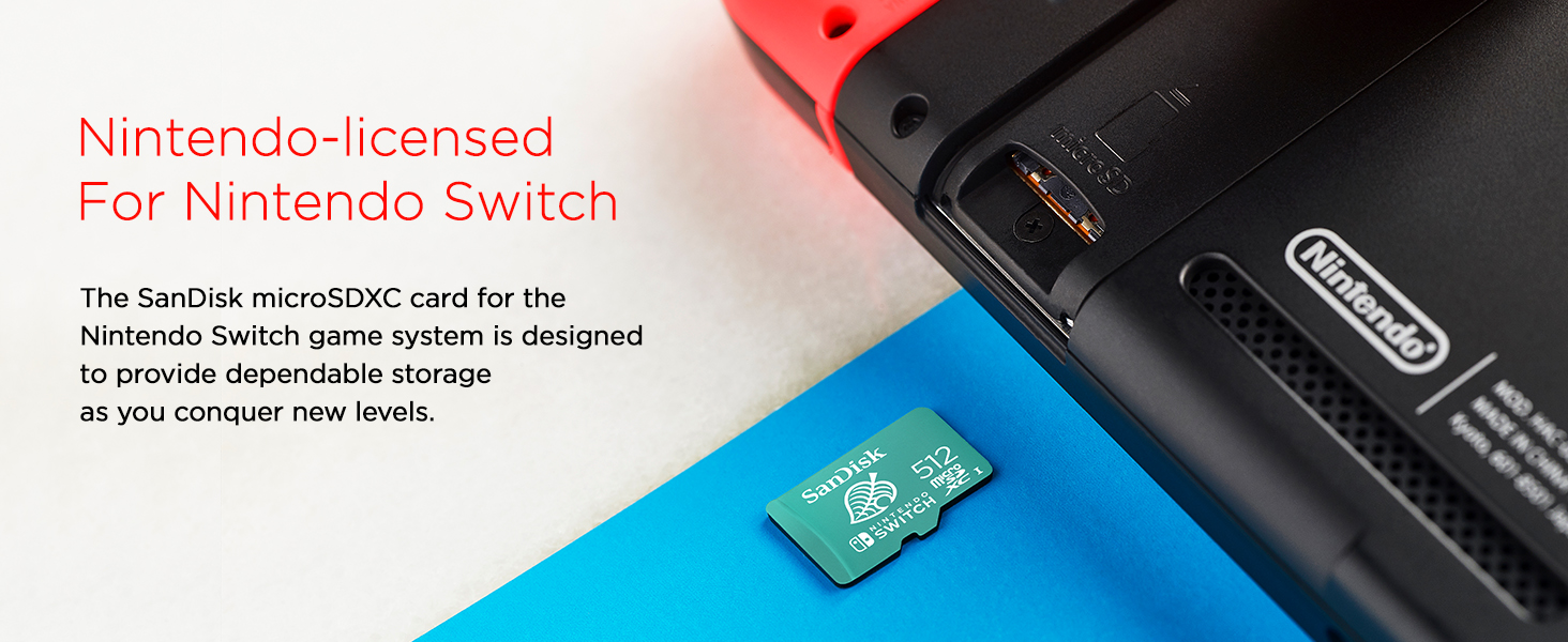 SanDisk Extreme MicroSD for Nintendo Switch