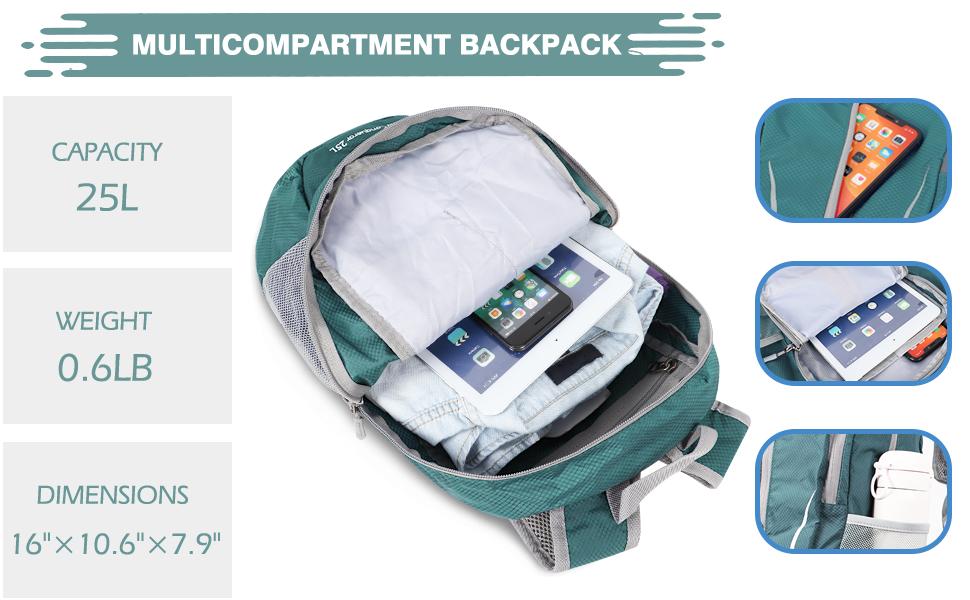 Ultra Lightweight Packable Backpack