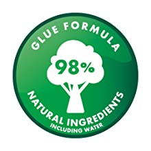 UHU, Glue Stic, Safe, Non-Toxic, Natural, Formula, Ingredients, Water