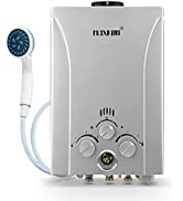 Maxkon Gas Hot Water Heater Portable Shower Camping LPG Outdoor Instant 4WD With LED Display 10 i...