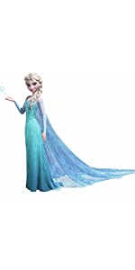 peel and stick wall decal, frozen elsa peel and stick wall decal