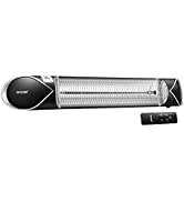 Maxkon Infrared Heater 2500W Carbon Fibre Instant Heat Patio Outdoor Strip Heater