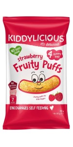 Kiddylicious Strawberry Fruity Puffs