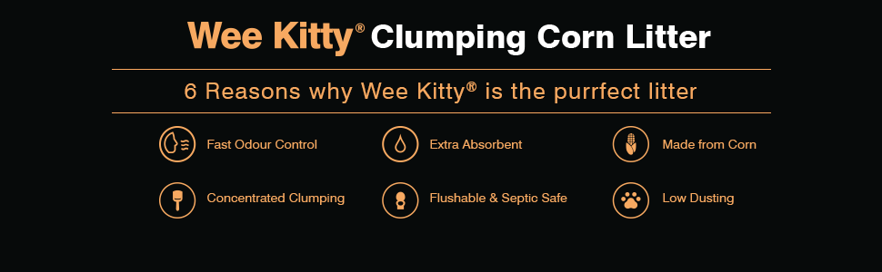 Six reasons why Wee Kitty outperforms other natural litters