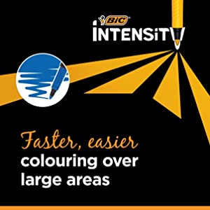 BIC Intensity Adult Colouring Felt Markers are great for getting creative in your Journal 