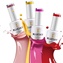 Bluesky Gel Polish Nail Polish COlours