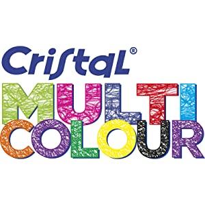 BIC cristal multicolour smooth ballpoint writing pen 