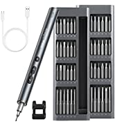 AMIR 62 In 1 Automatic Screwdriver, Mini Electric Precision Screwdriver Set, Power Small Cordless...