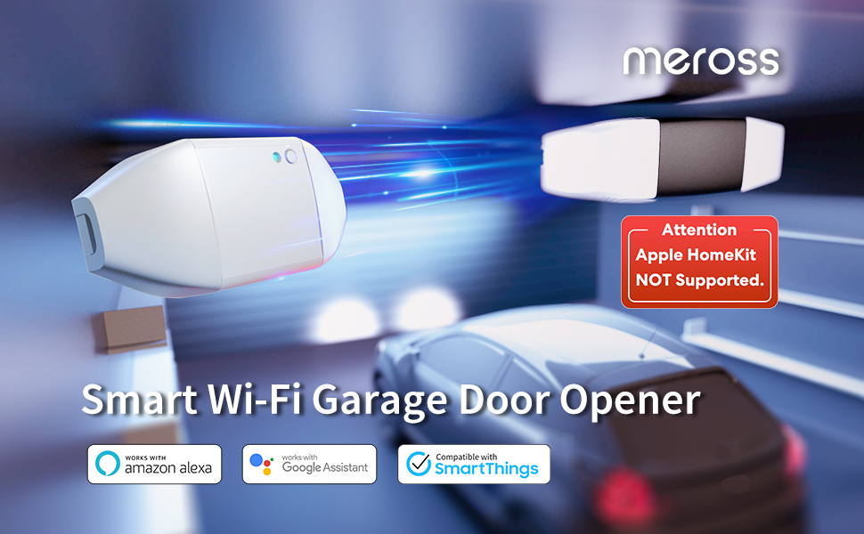 Smart garage door opener