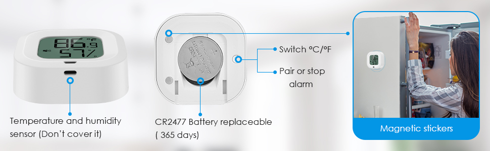 Wireless Thermometer Hygrometer