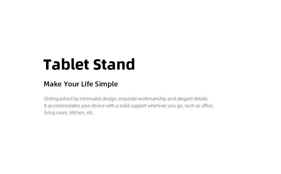 Tablet Stand Adjustable