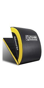 POWER GUIDANCE Folding Ab Exercise Mat