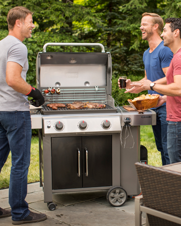 Weber gas barbecues BBQ genesis