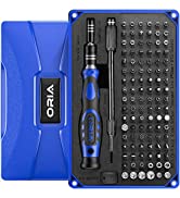 AMIR Precision Screwdriver Set (Newest) 106 in 1 with 102 Bits Magnetic Torx Screwdriver kit with...