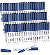 Blue Dry Erase Markers, Shuttle Art 60 Pack Magnetic Whiteboard Markers with Erase,Fine Point Dry...