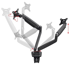 Full-Motion Articulating Desk Mount