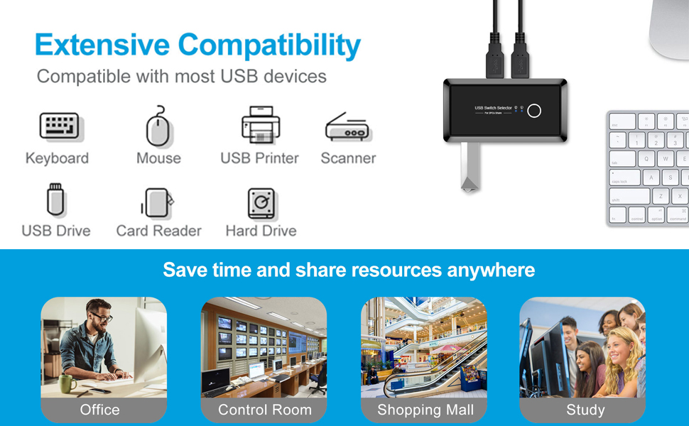 USB 3.0 Switcher Selector