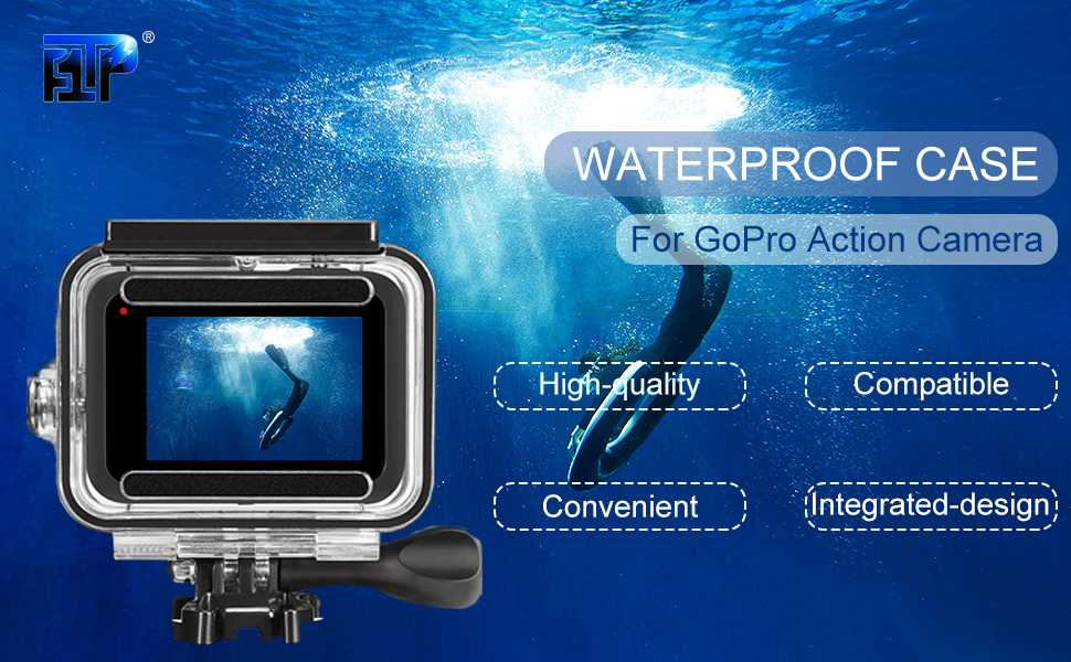 F1TP Water Poof Case for GoPro