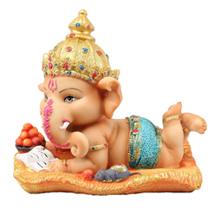 cute ganesh idol hindu god statue ganesha statue for car dashboard home decorations