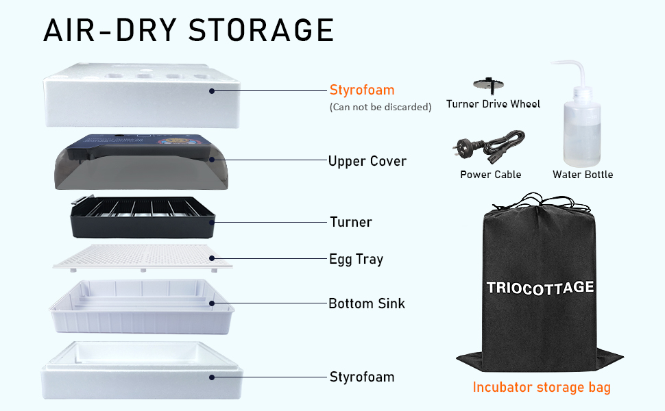 egg incubator all accessories