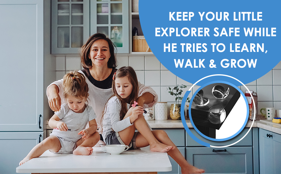 Keep your little explorer safe while he tries to learn, walk & grow