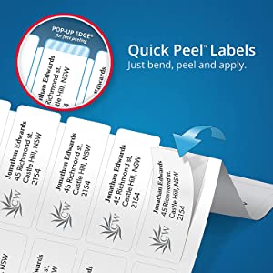 Quick Peel Labels