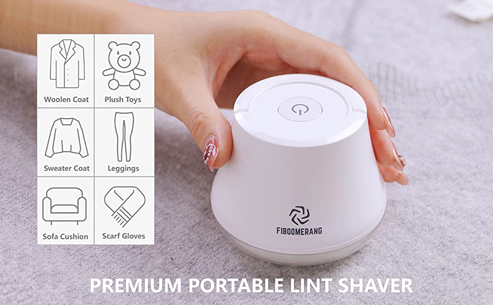  portable fabric shaver rechargeable lint remover for clothing furniture fabric defuzzer sweater